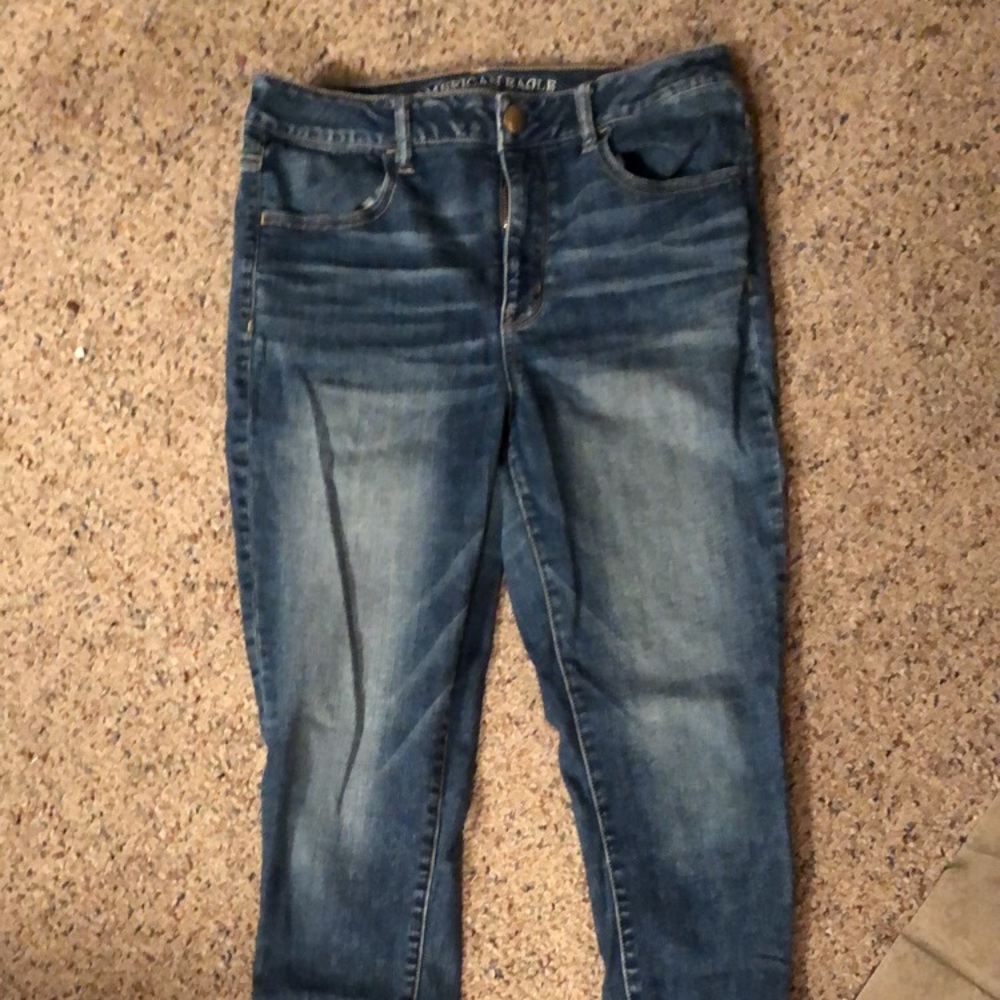 AEO hi rise jeggings